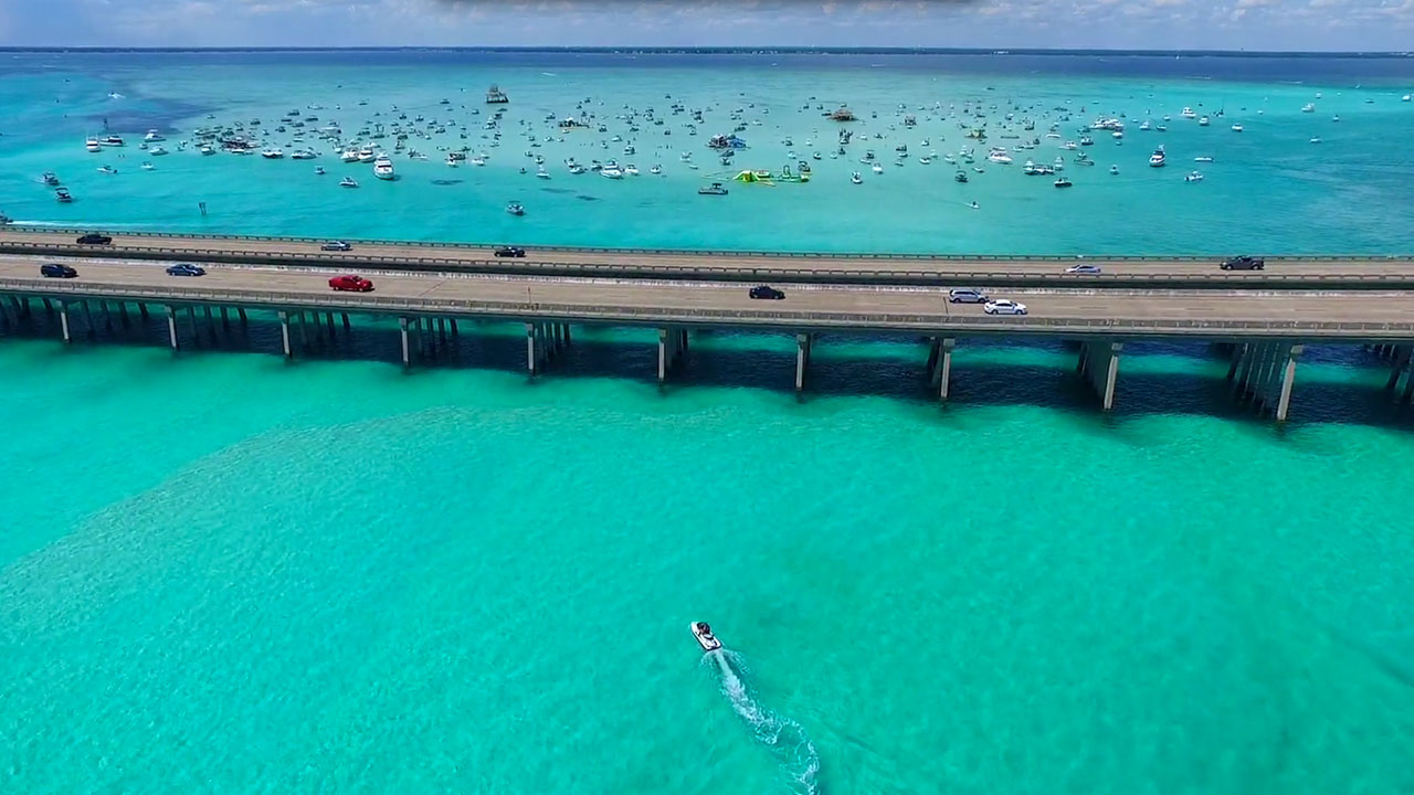 drone-aerial-crab-island-destin-fl