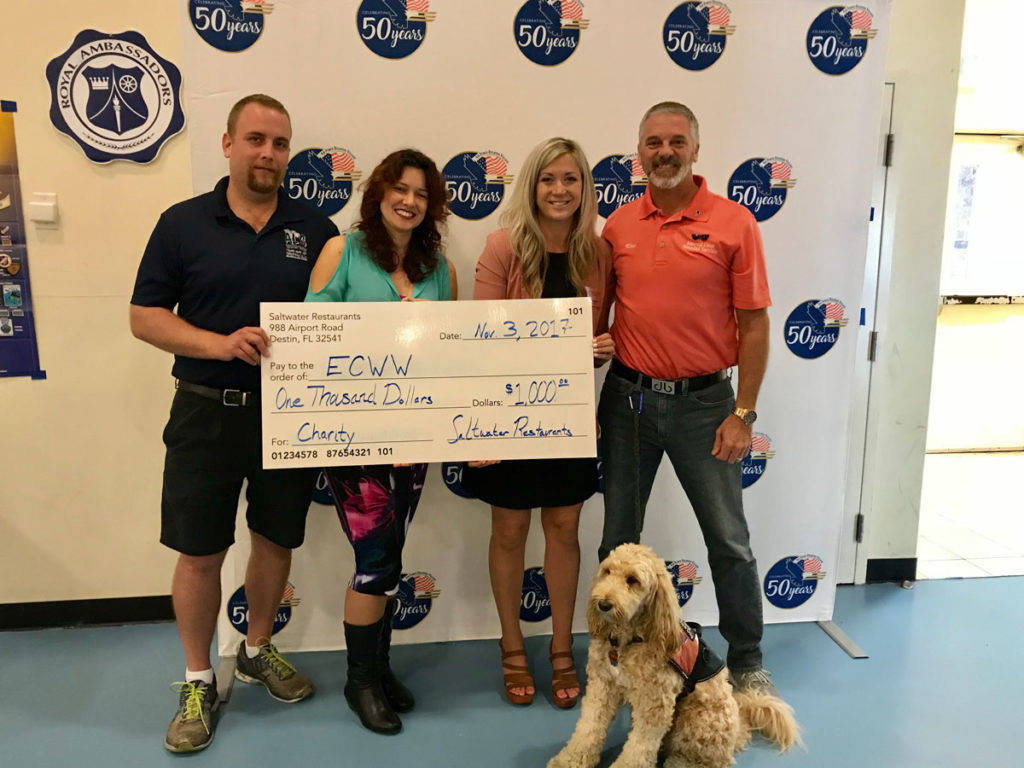 Al's Beach Club donates to Emerald Coast Wounded Warriors