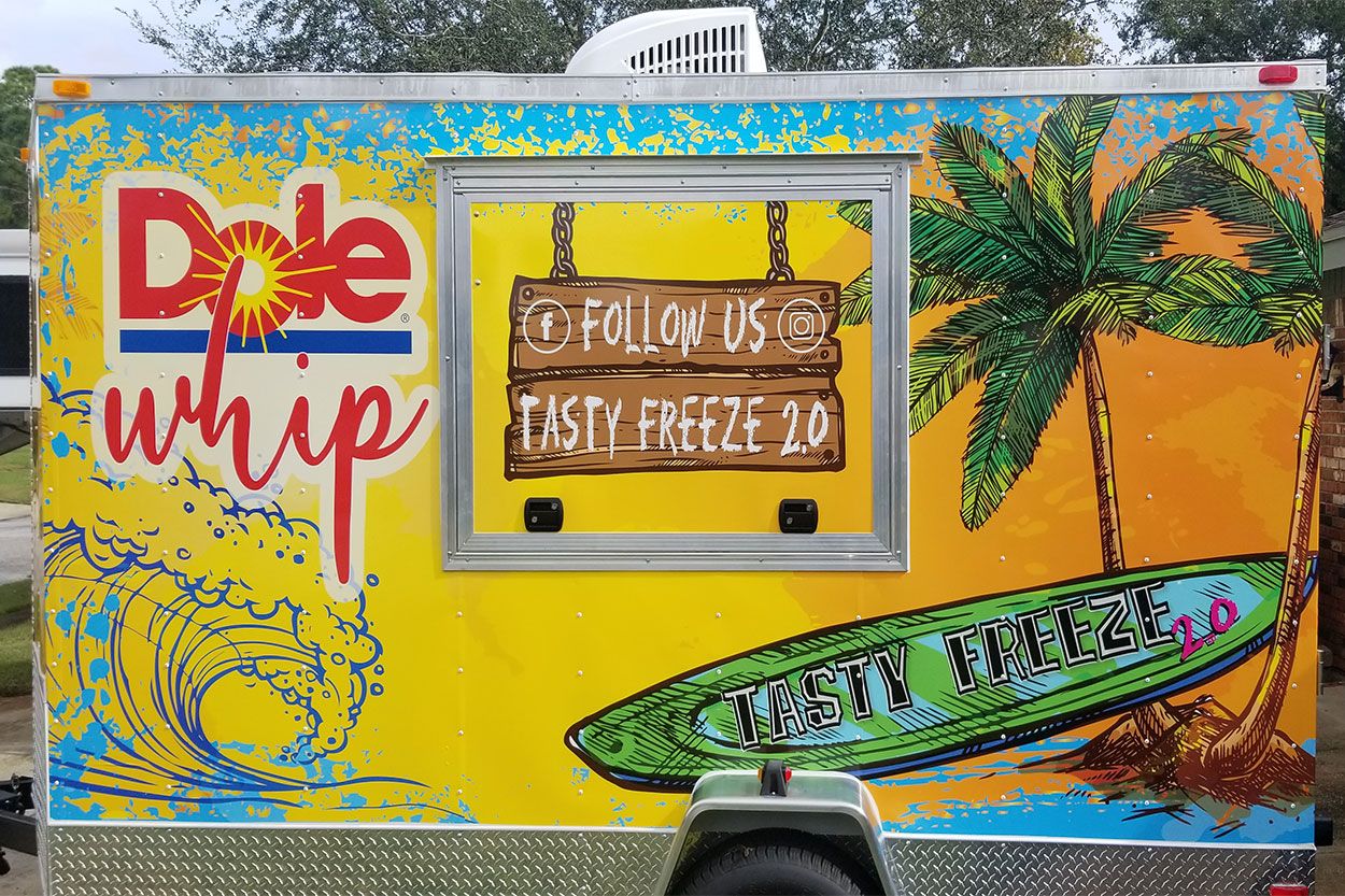 Dole Whip Food Truck in Fort Walton Beach