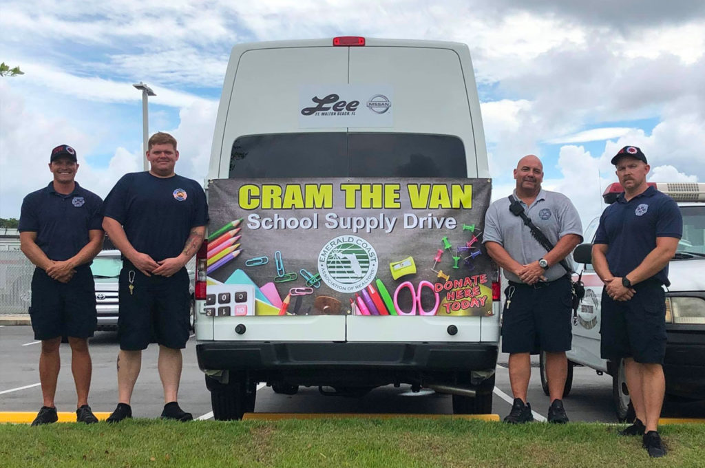Cram the Van school supply drive