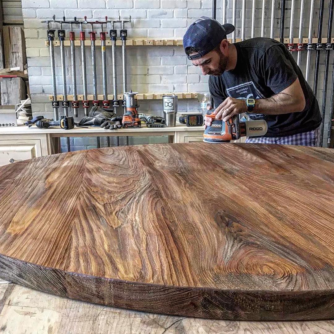 Designs by Donnie brings life to old wood through custom furniture