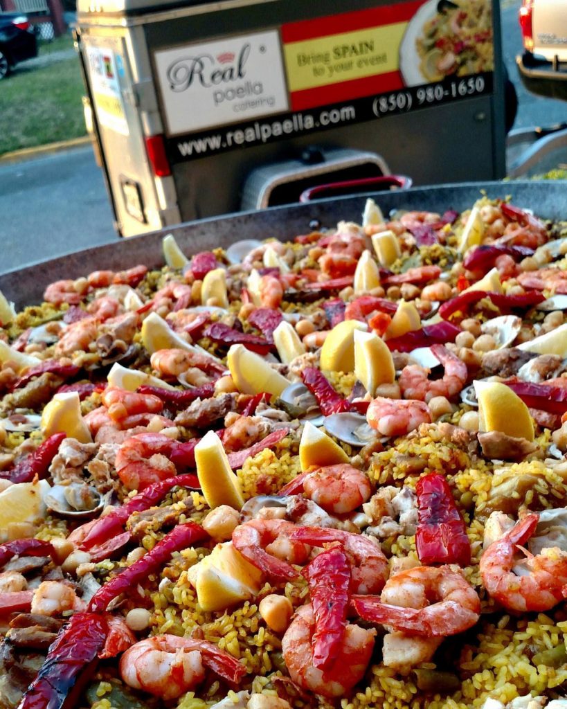 Seafood Paella from Real Paella Catering