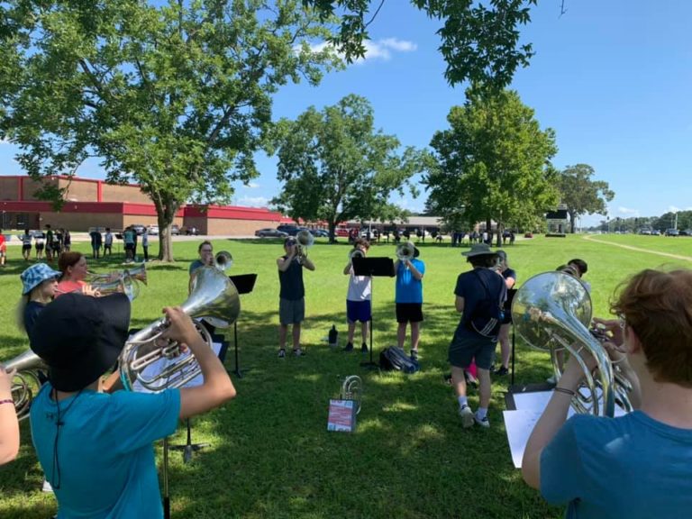 High School Bands are 'excited' for marching season as band camps kick