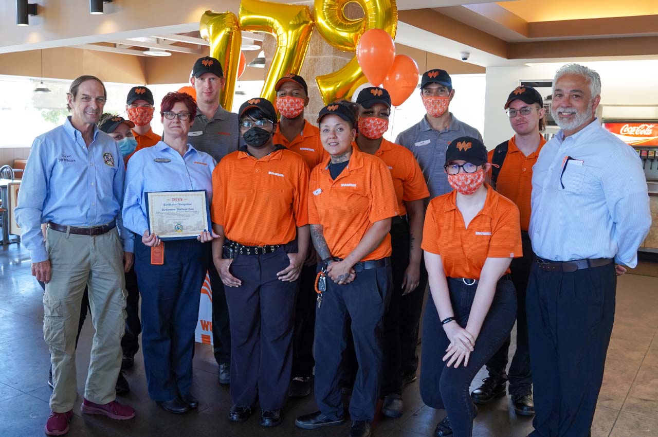 team member whataburger uniform