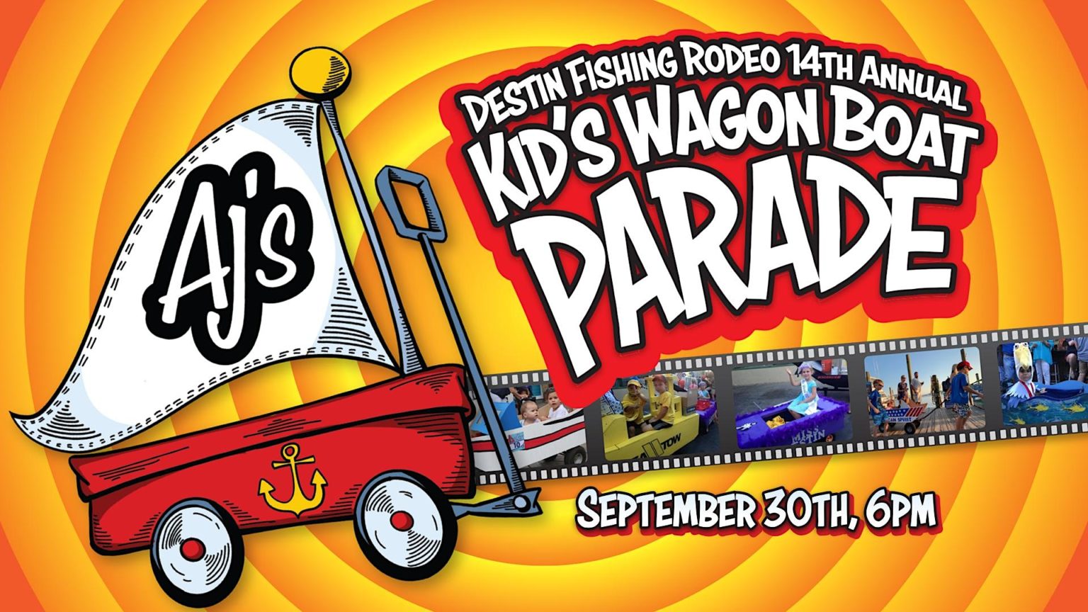 Destin Fishing Rodeo Kids Wagon Parade Get The Coast